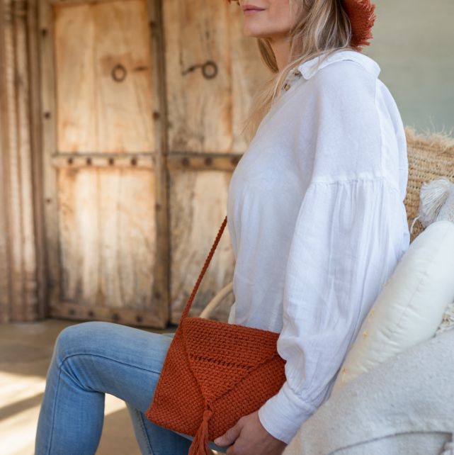 DIY Patron Crochet Sac à Bandoulière Pinery