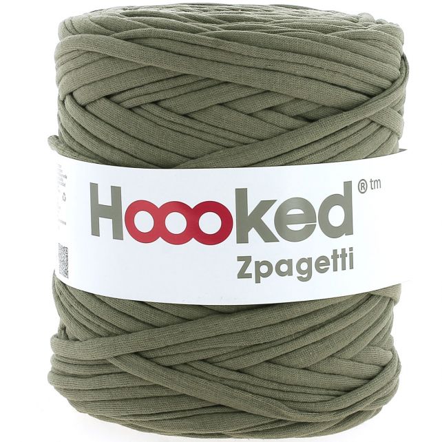 Zpagetti Cotton Yarn Olive Veil