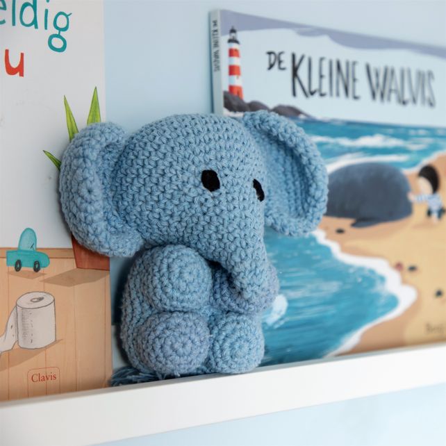 DIY Crochet Pattern Elephant Eco Barbante