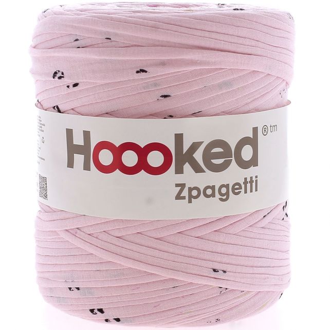 Zpagetti Cotton Yarn Ink On Pink