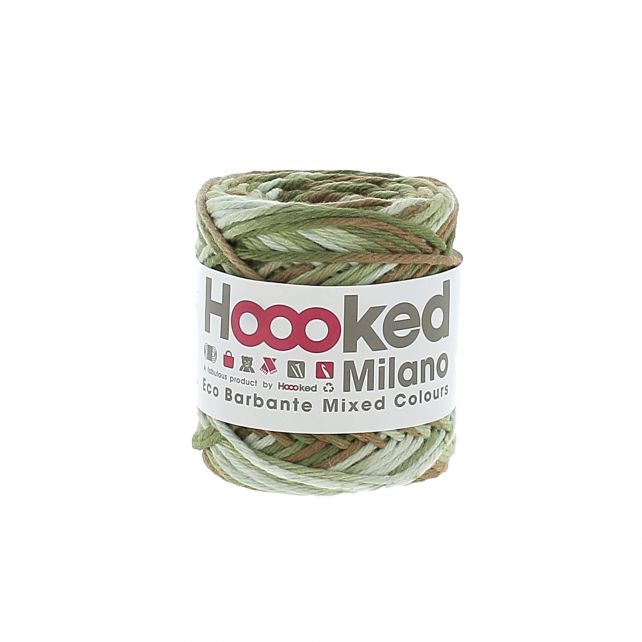 Hoooked Eco Barbante 50 g. Jungle Camouflage
