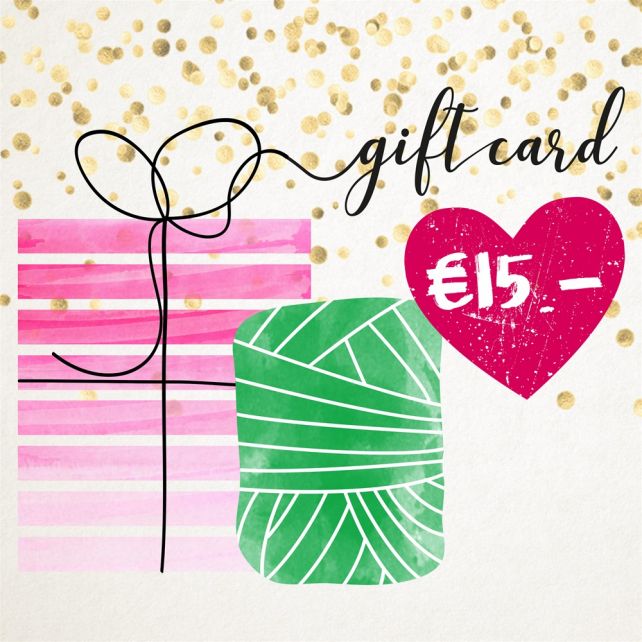 Hoooked Gift Card €15