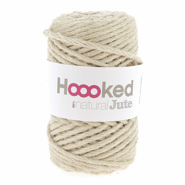 100% Natural Jute Vanilla Cream 350g.