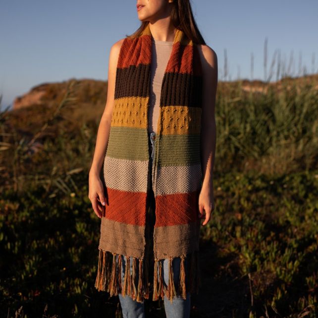 DIY Strickset XXL Schal Tanzania
