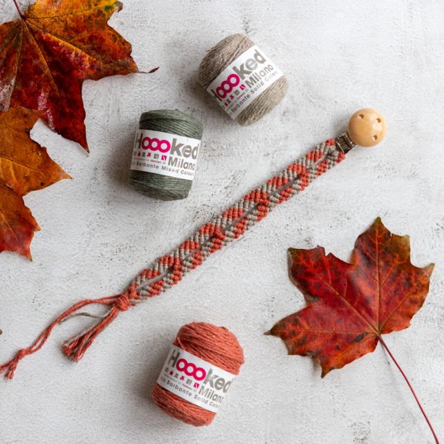 DIY Macramé Kit Bambini Pacifier Cord