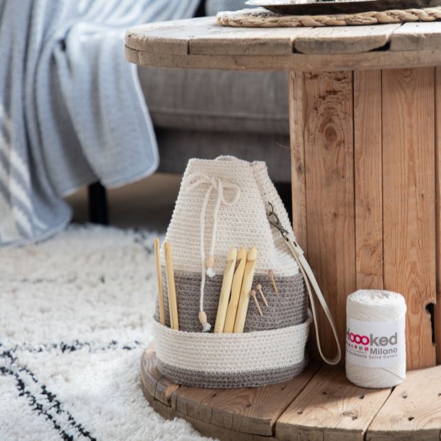 DIY Häkelanleitung Projekttasche Jönköping