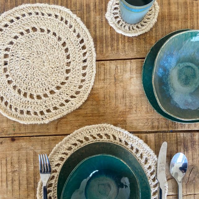 DIY Crochet Pattern Placemat Sevilla