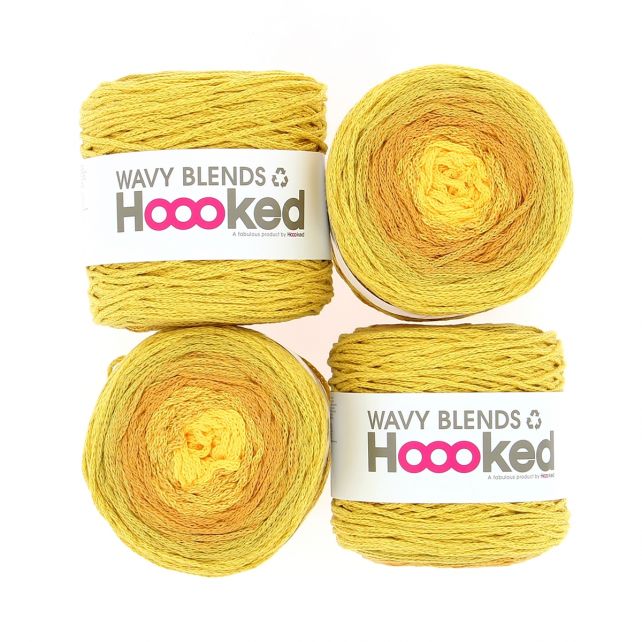 Wavy Blends Spicy Harvest set 4 bobbins