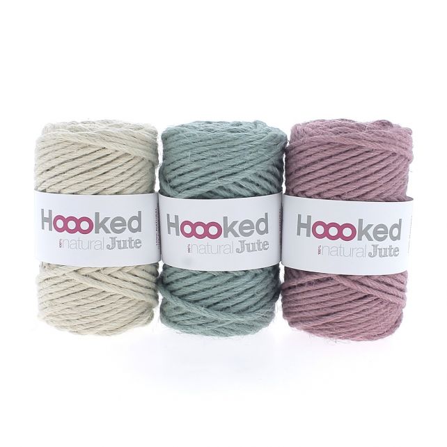 100% Natural Jute "Spring Waterfall" Bundle per 3