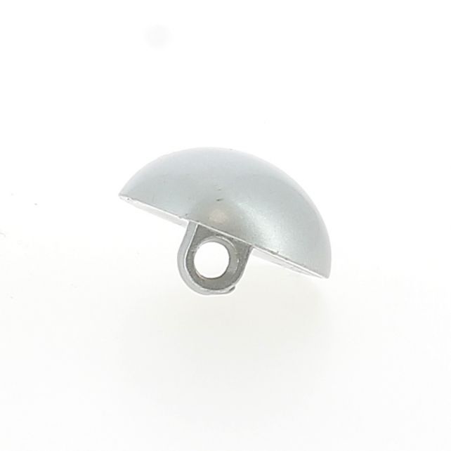 Runder Knopf Silber