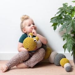 DIY Crochet Kit RibbonXL Caterpillar Lola