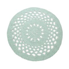 DIY Set Crochet Round Rug RibbonXL Early Dew
