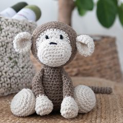 DIY Crochet Pattern Monkey Mace