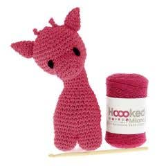 DIY Crochet Kit Giraffe Eco Barbante Punch