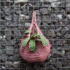 DIY Crochet Pattern Jute Outdoor Plant Bag Osasco