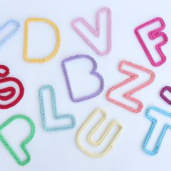 Creative letters A-Z 15cm