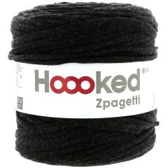 Zpagetti Cotton Yarn Fluffy Black