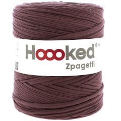 Zpagetti Cotton Yarn Mauve Button Tote