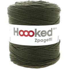 Zpagetti Cotton Yarn Olive Blanket