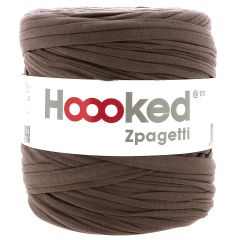 Zpagetti Cotton Yarn Brown Finger