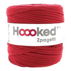 Zpagetti Cotton Yarn Red Shoes