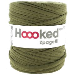 Zpagetti Cotton Yarn Olive Sparkle
