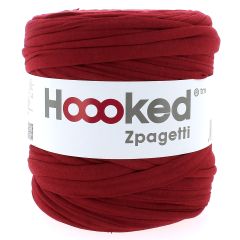 Zpagetti Cotton Yarn Red Cap