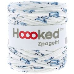 Zpagetti Cotton Yarn Blue Drawings