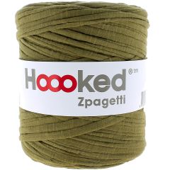 Zpagetti Cotton Yarn Olive Zip