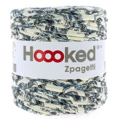 Zpagetti Cotton Yarn Blue Leaves