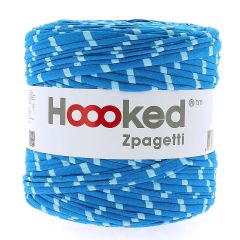Zpagetti Cotton Yarn Zebra Turquoise 