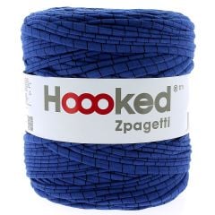 Zpagetti Cotton Yarn Stripes Mid Blue