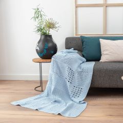 DIY Crochet Kit Blanket San Francisco - Blue by StudioHedwig