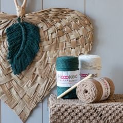 DIY Kostenlose Makramee-Anleitung Feather Piuma 