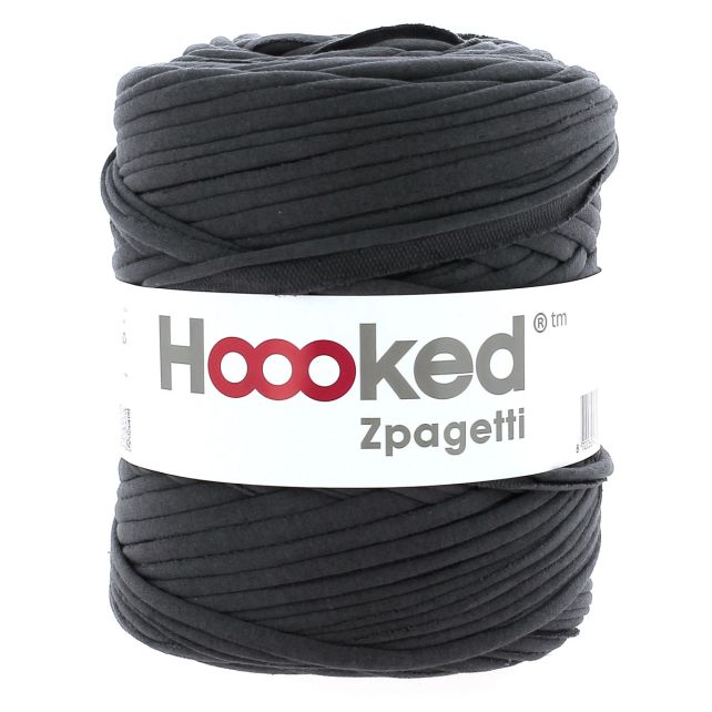 ヤ*ー様 OVY Vintage Cotton Shirring 6Panel Hoooked | Zpagetti Cotton Yarn Anthracite Gossip