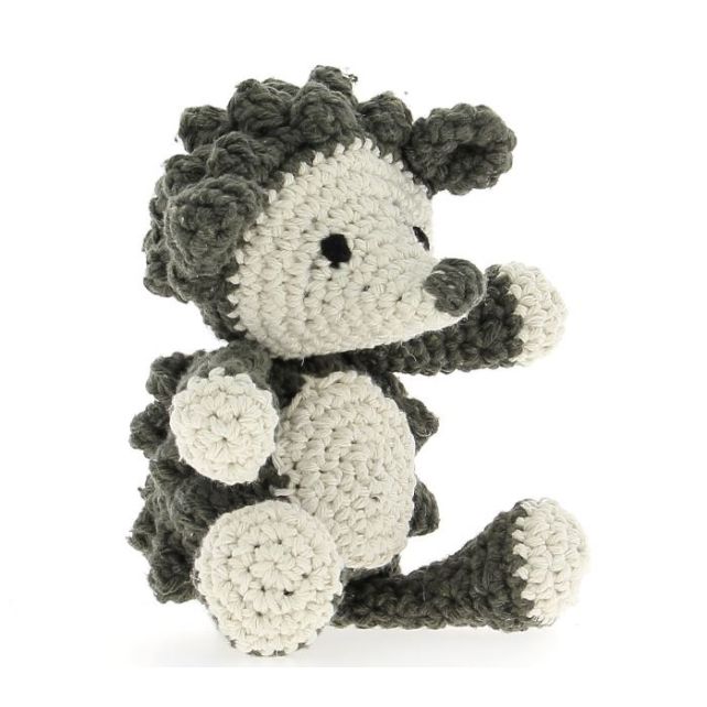 DIY Crochet Pattern Hedgehog Hazel Eco Barbante
