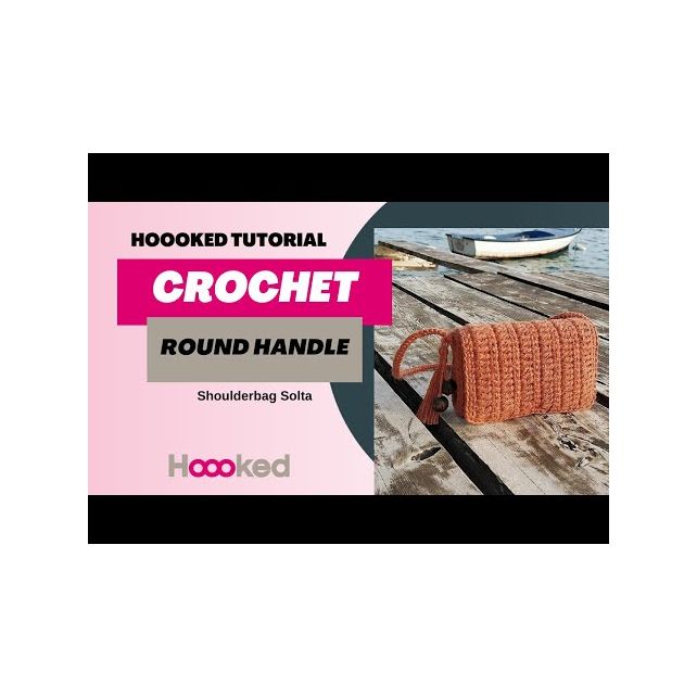 Hoooked ! DIY Crochet Kit Shoulderbag Solta