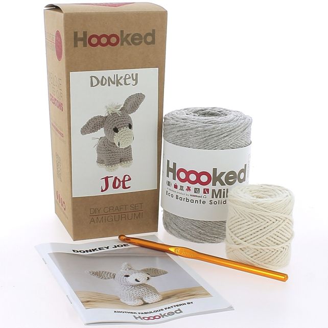 Hoooked Kyra Eco Barbante - Kit Amigurumi Per Bambini Con Gancio E Istruzioni