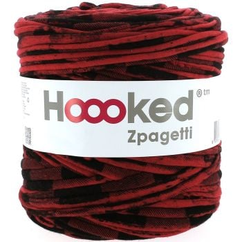 Zpagetti Cotton Yarn Black To Red