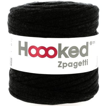 Zpagetti Cotton Yarn Fluffy Black