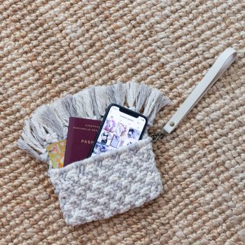 DIY Macramé Clutch Kos