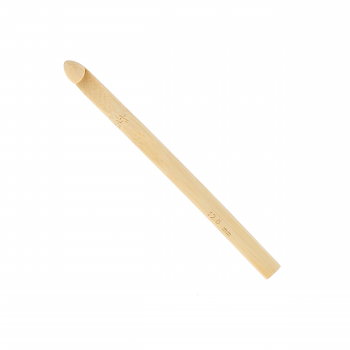 Aguja de crochet de bambú 12 mm (US 16)