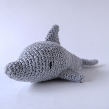 DIY Crochet Pattern Dolphin Sado