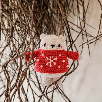 DIY Crochet Pattern Winter Bear Yule