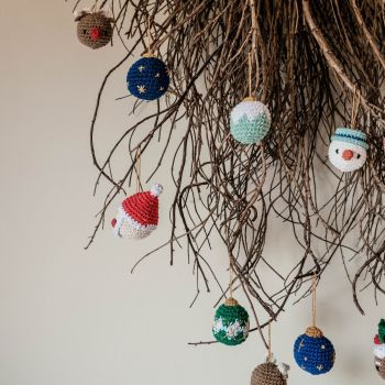 DIY Crochet Pattern Xmas Wonderland Baubles