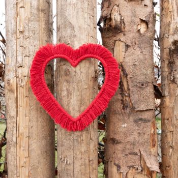 DIY Macrame Kit Wand Hanging Heart & Love