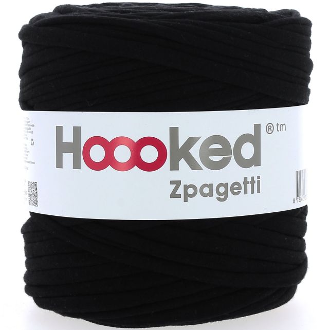 Zpagetti Cotton Yarn Blakck Festival