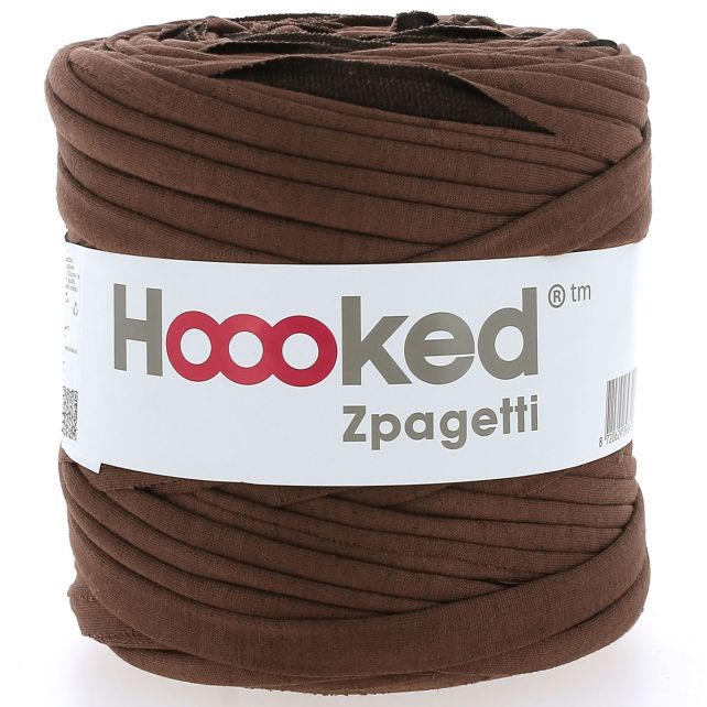 Zpagetti Cotton Yarn Brown Shoes