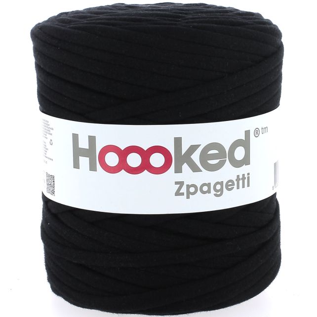 Zpagetti Cotton Yarn Black Boots