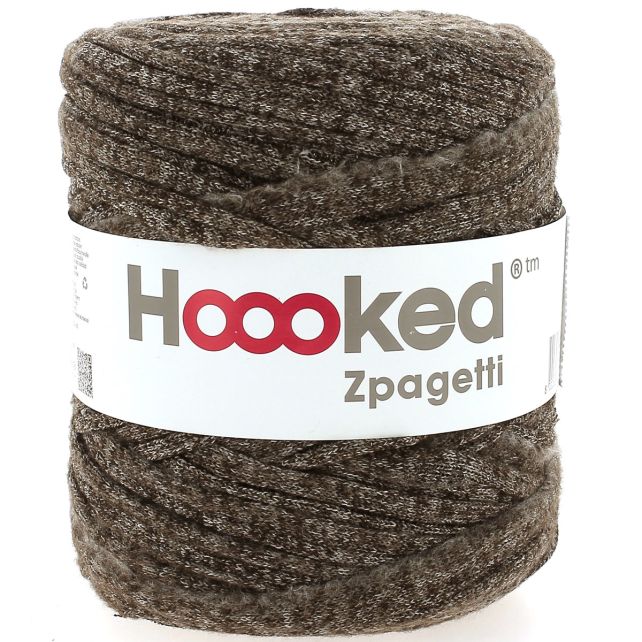 Zpagetti Cotton Yarn Brown Shawp